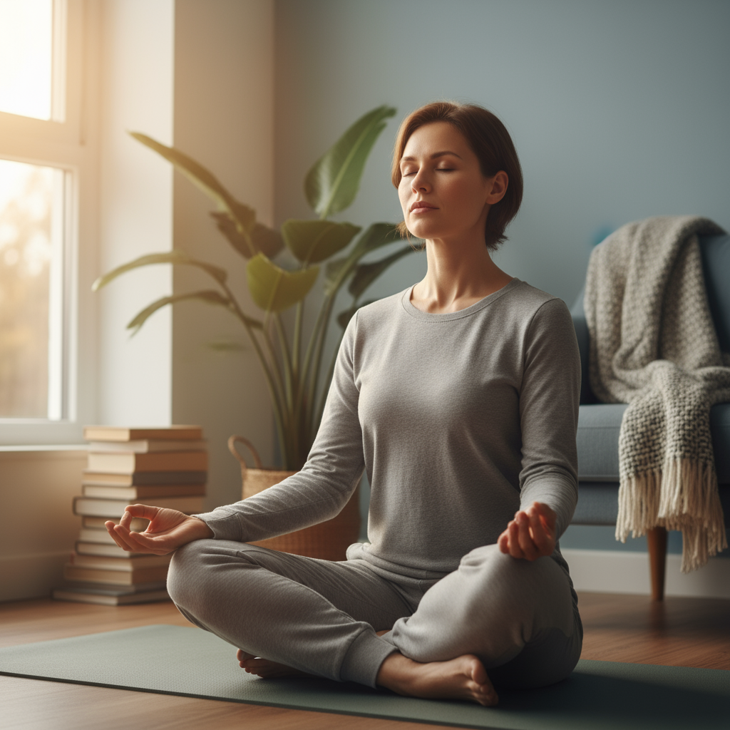 Deep breathing and relaxation to manage stress