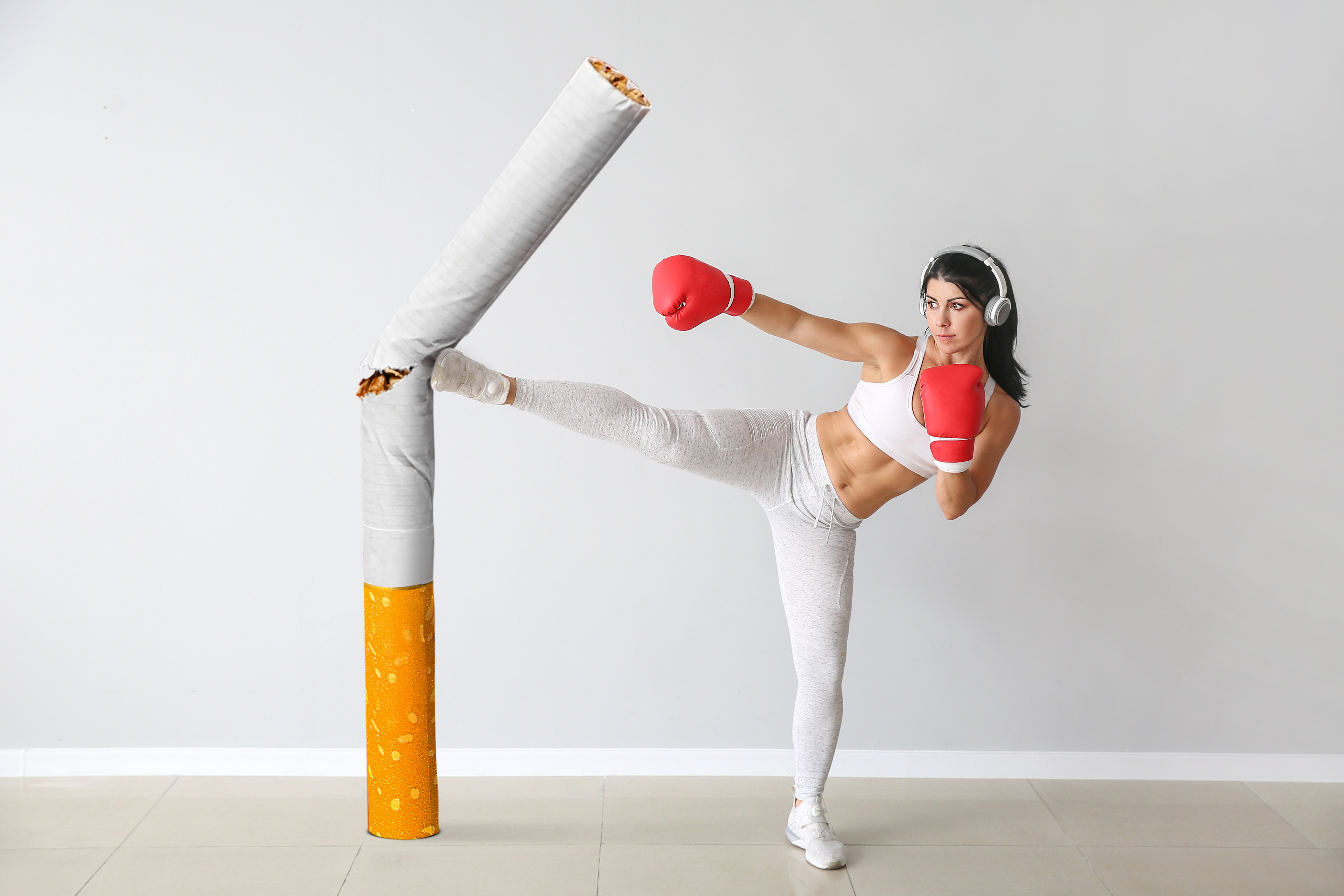 Kicking the habit: visual of moving beyond smoking
